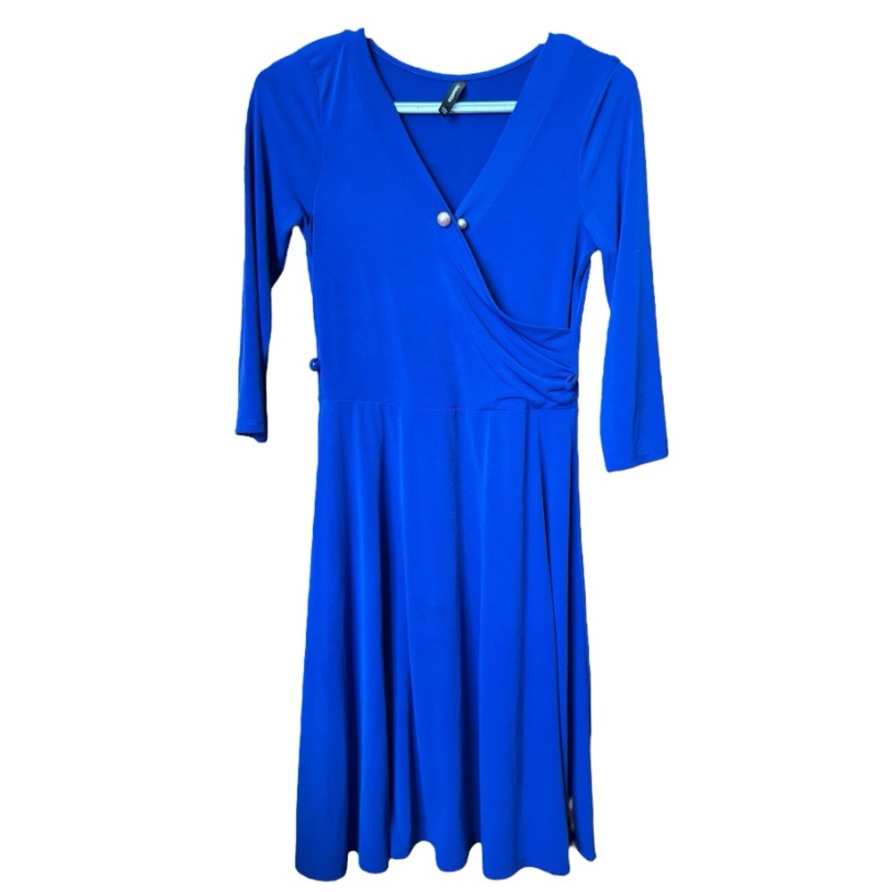 Janette Y2K inspired blue dress Size small